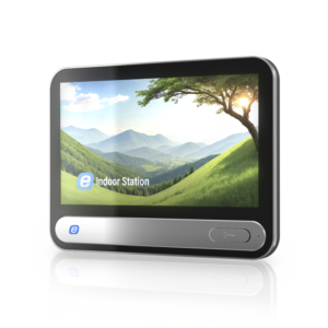 WiFi IP monitor for E Series intercom / 7" Touch Screen / PoE / Live video / Remote opening / Two-way audio / Supports call between monitors
