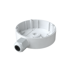 Junction box for cameras, available for wall or ceiling mounting