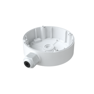 Junction box for cameras, available for wall or ceiling mounting