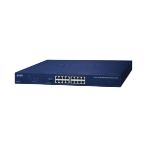 16-Port 10/100/1000 Mbps Gigabit Unmanaged Switch with Extended Mode for Distances up to 200m