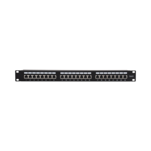 19-inch Patch panel STP Cat6, 24-Port, 1U