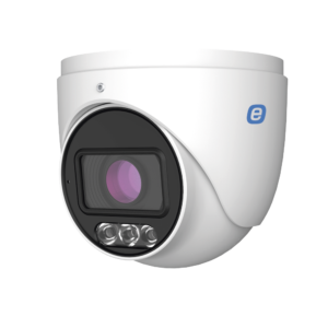 Turret IP 4 MP / POE / 98ft (30m) Smart Dual Light (IR & White Light) / WDR / Micro SD / Built-In Microphone / IP67 / 2.8 mm - 12 mm Motorized Lens / Cloud Video Recording / Metal Housing / Support Smart Events
